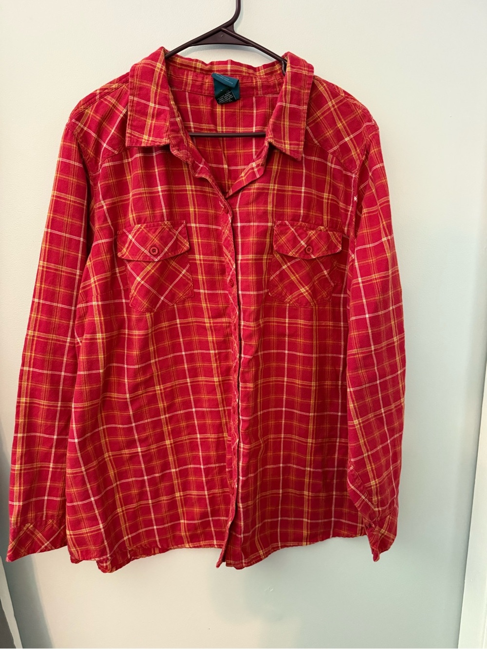 Harry Potter x Hot Topic Gryffindor flannel size 4x - Picture 2 of 5